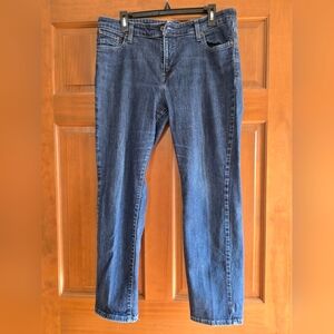 Levi's Dark Blue Women's Straight-Leg Jeans